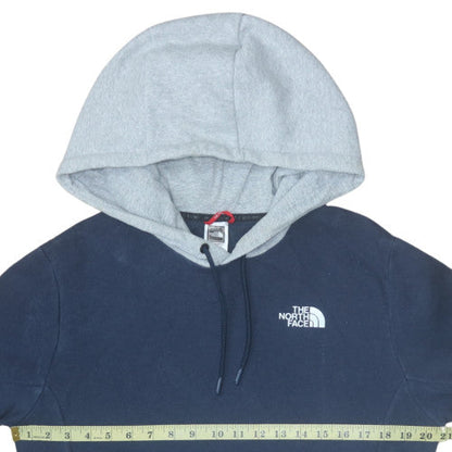 Mens UK Size S The North Face Blue Pullover Hoodie