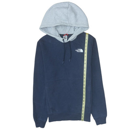 Mens UK Size S The North Face Blue Pullover Hoodie