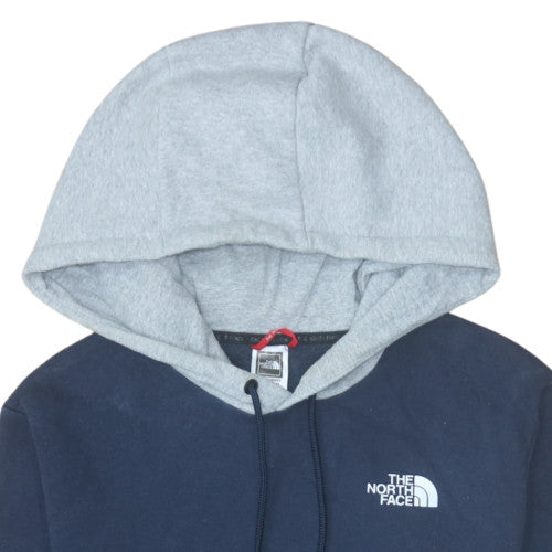 Mens UK Size S The North Face Blue Pullover Hoodie