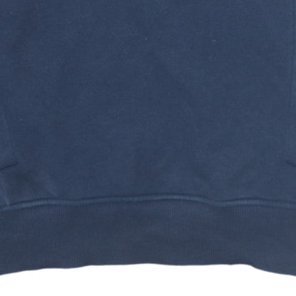 Mens UK Size S The North Face Blue Pullover Hoodie