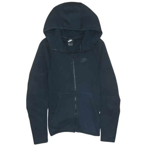 Womens UK Size XS Nike Black Full Zip Hoodie