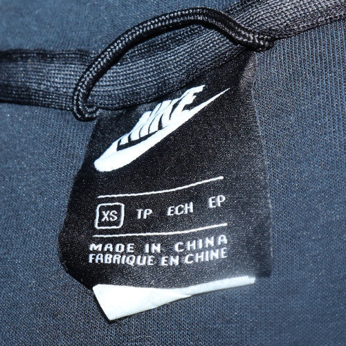 Womens UK Size XS Nike Black Full Zip Hoodie