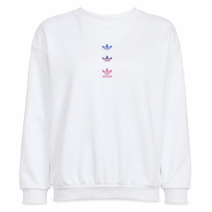 Womens UK Size 4 adidas White Pullover Sweatshirt