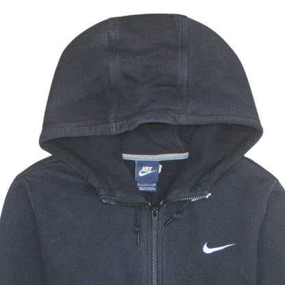 Mens UK Size S Nike Black Full Zip Hoodie