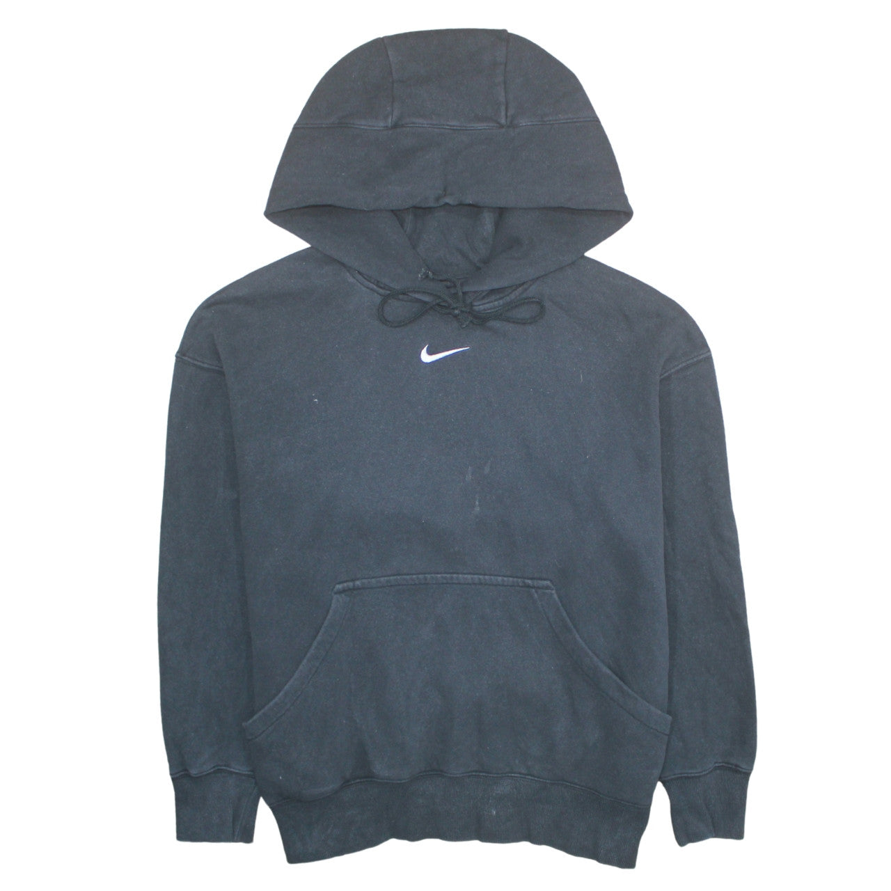 Mens UK Size M Nike Black Pullover Hoodie