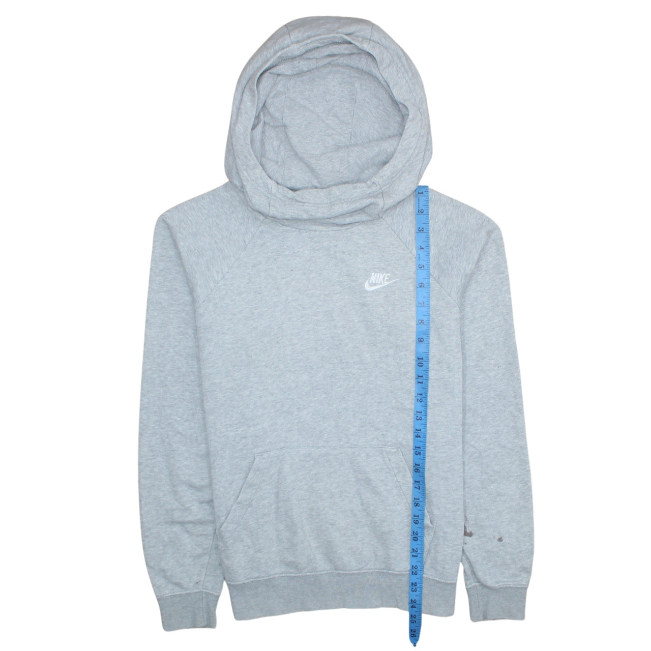Mens UK Size S Nike Grey Pullover Hoodie