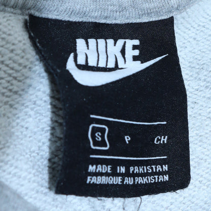 Mens UK Size S Nike Grey Pullover Hoodie