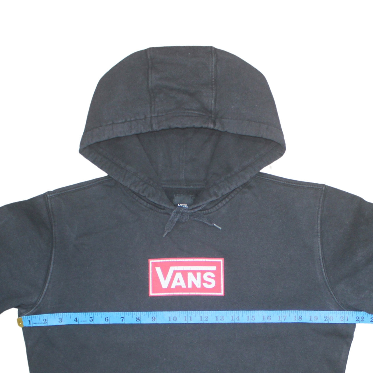 Mens UK Size S VANS Black Pullover Hoodie