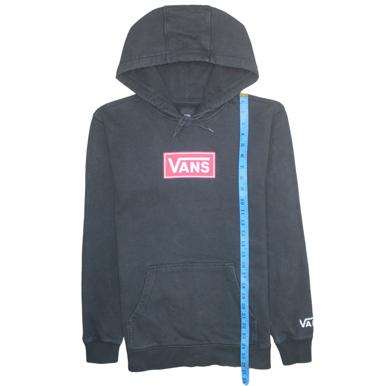 Mens UK Size S VANS Black Pullover Hoodie