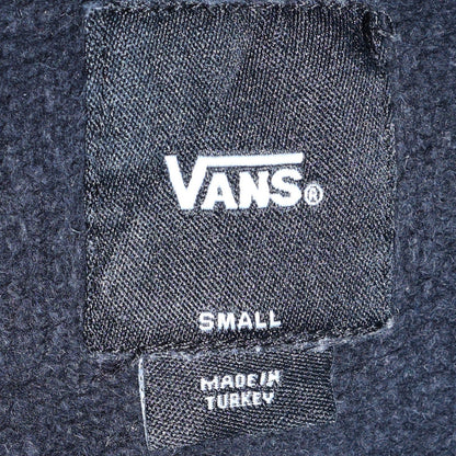Mens UK Size S VANS Black Pullover Hoodie