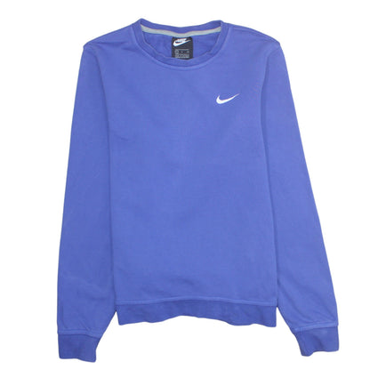 Mens UK Size S Nike Blue Pullover Sweatshirt