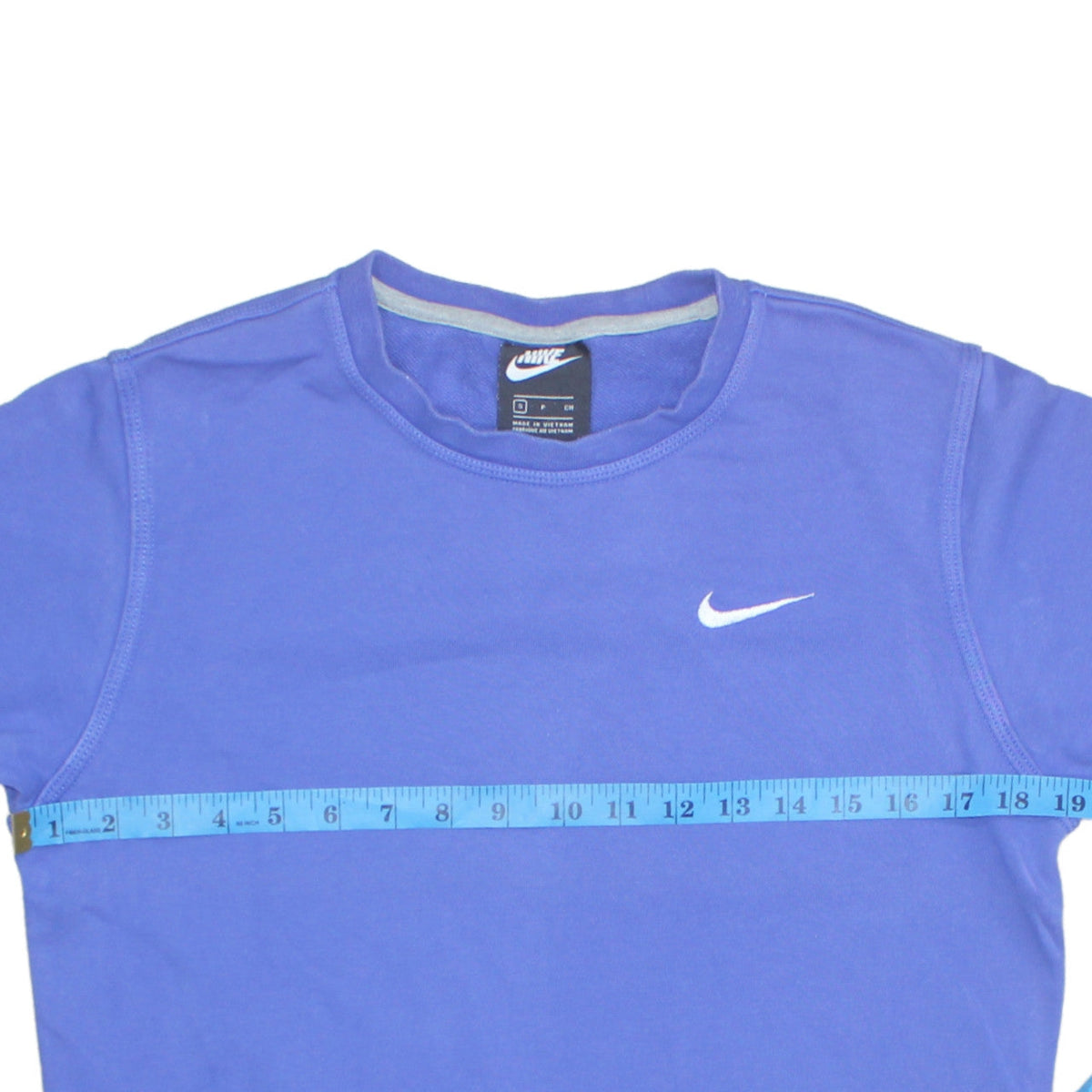 Mens UK Size S Nike Blue Pullover Sweatshirt
