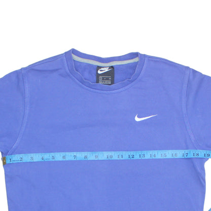 Mens UK Size S Nike Blue Pullover Sweatshirt