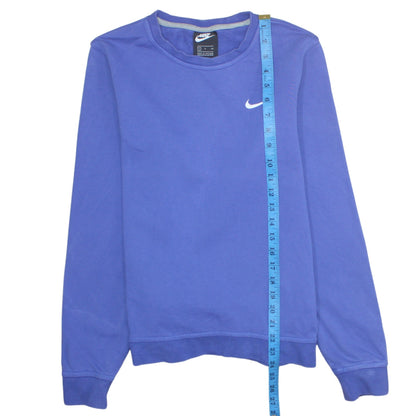 Mens UK Size S Nike Blue Pullover Sweatshirt