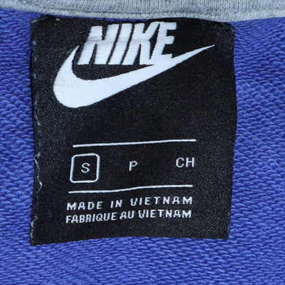 Mens UK Size S Nike Blue Pullover Sweatshirt