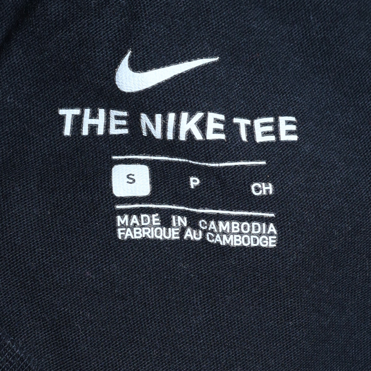 Mens UK Size S Nike Black  T-Shirt