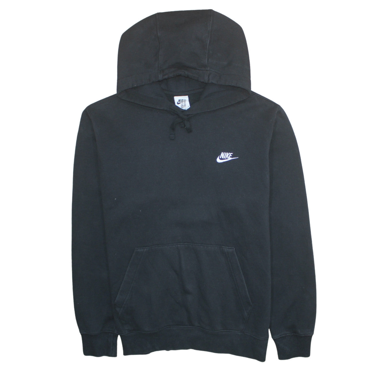 Mens UK Size M Nike Black Pullover Hoodie