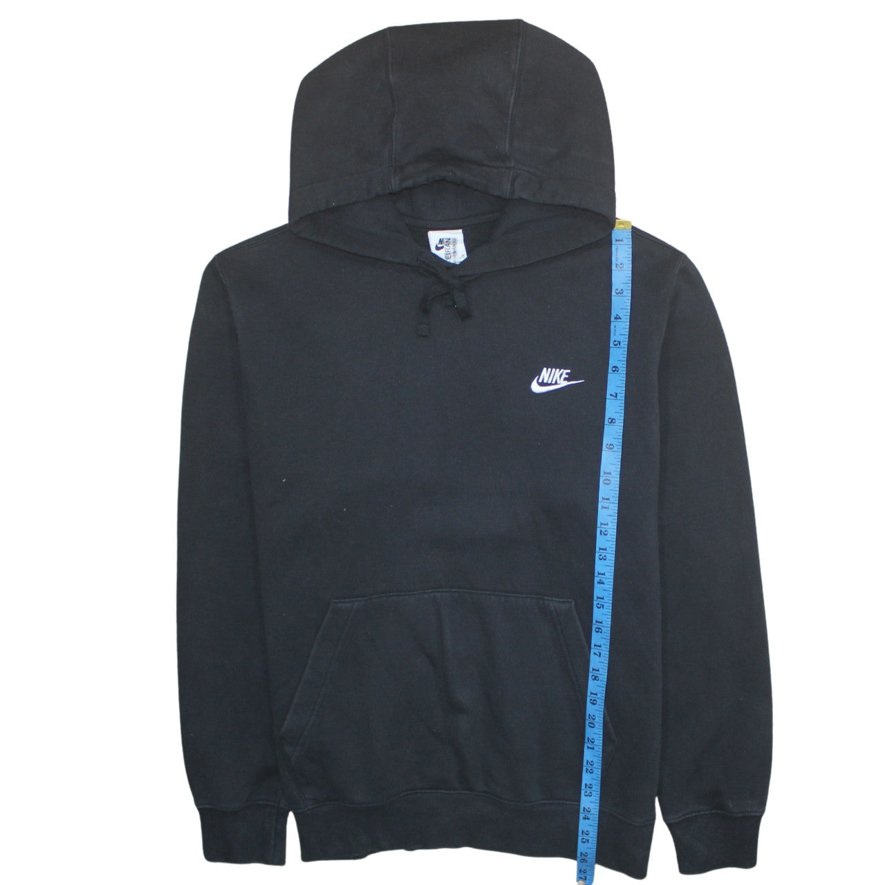 Mens UK Size M Nike Black Pullover Hoodie