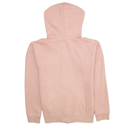 Womens UK Size XS VANS Pink Full Zip Hoodie