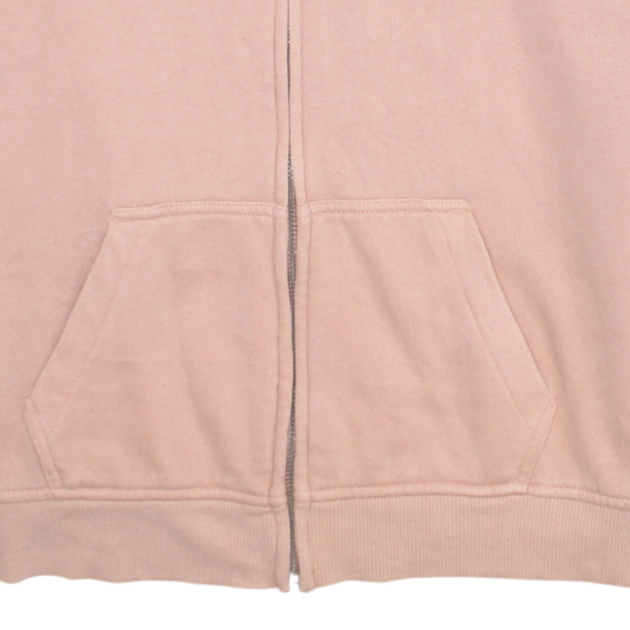 Womens UK Size XS VANS Pink Full Zip Hoodie