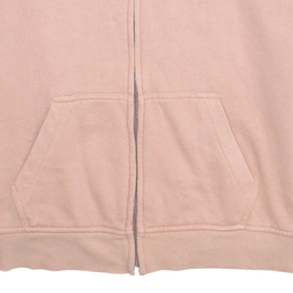 Womens UK Size XS VANS Pink Full Zip Hoodie