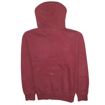 Mens UK Size L Nike Red Pullover Hoodie