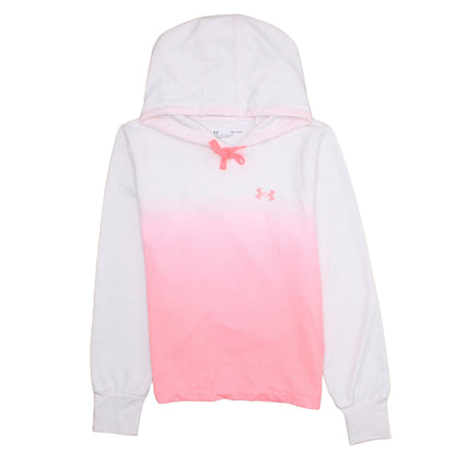 Womens UK Size S Under armour Pink Pullover Hoodie