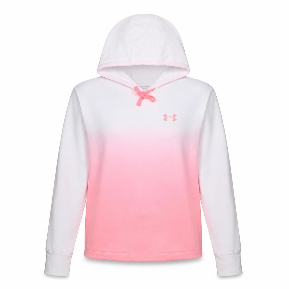 Womens UK Size S Under armour Pink Pullover Hoodie
