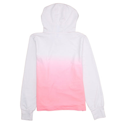 Womens UK Size S Under armour Pink Pullover Hoodie