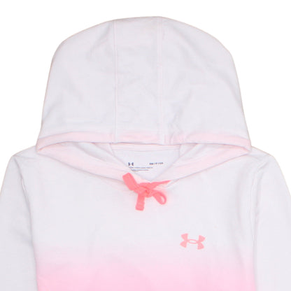 Womens UK Size S Under armour Pink Pullover Hoodie
