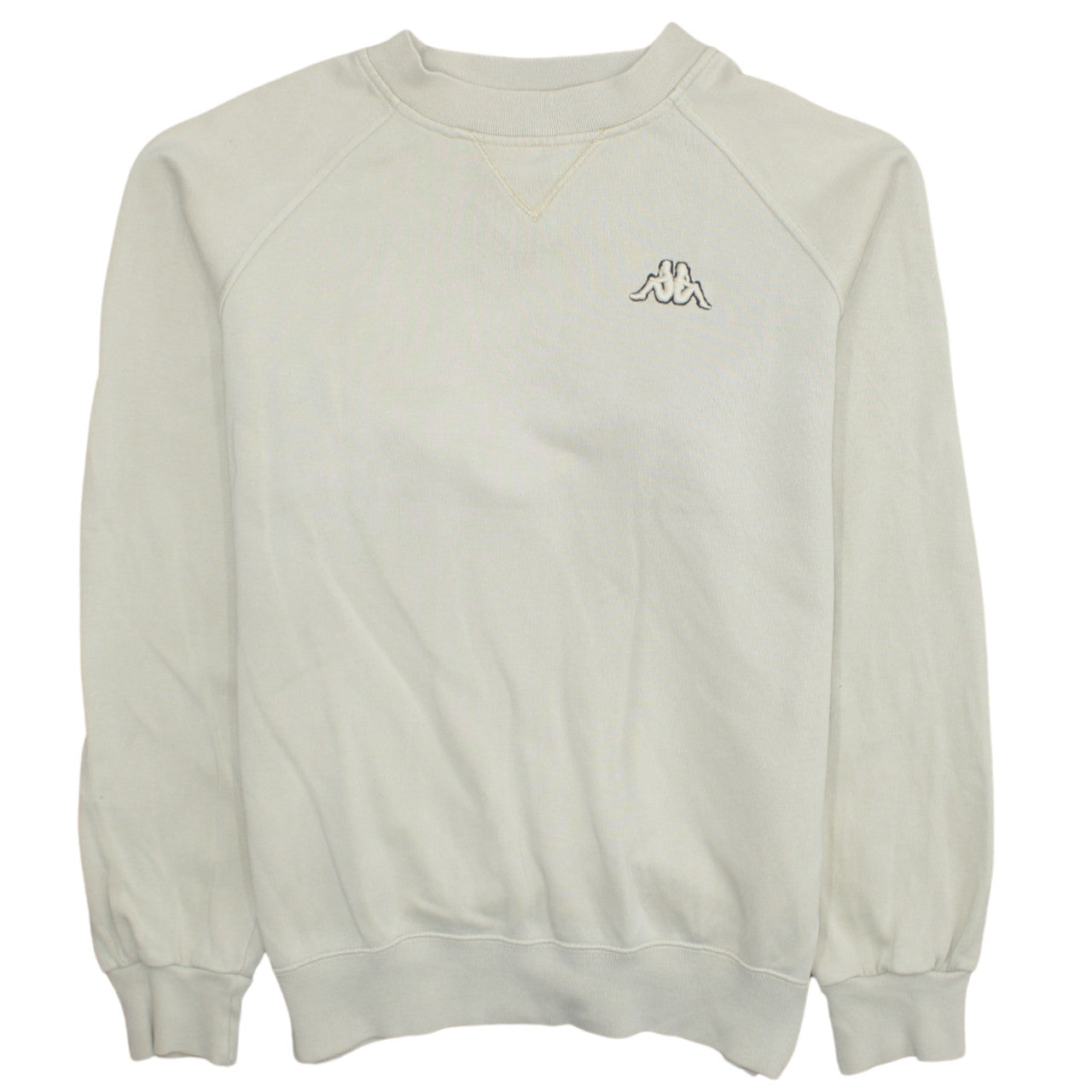 Womens UK Size M Kappa Beige Pullover Sweatshirt