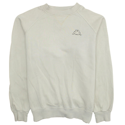 Womens UK Size M Kappa Beige Pullover Sweatshirt