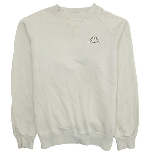 Womens UK Size M Kappa Beige Pullover Sweatshirt