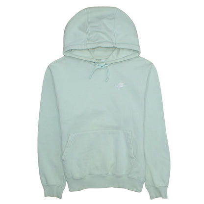 Womens UK Size S Nike Green Pullover Hoodie