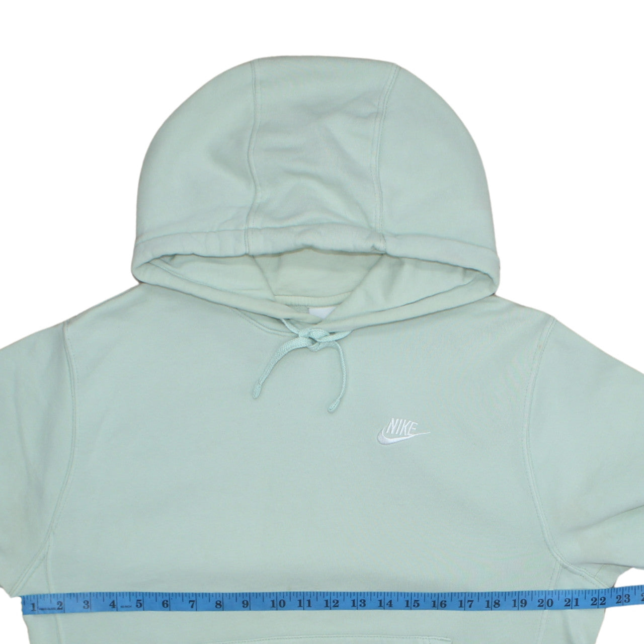 Womens UK Size S Nike Green Pullover Hoodie