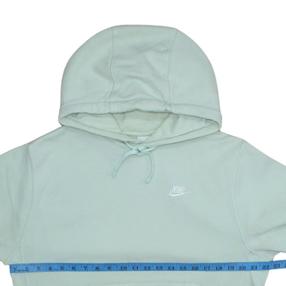 Womens UK Size S Nike Green Pullover Hoodie