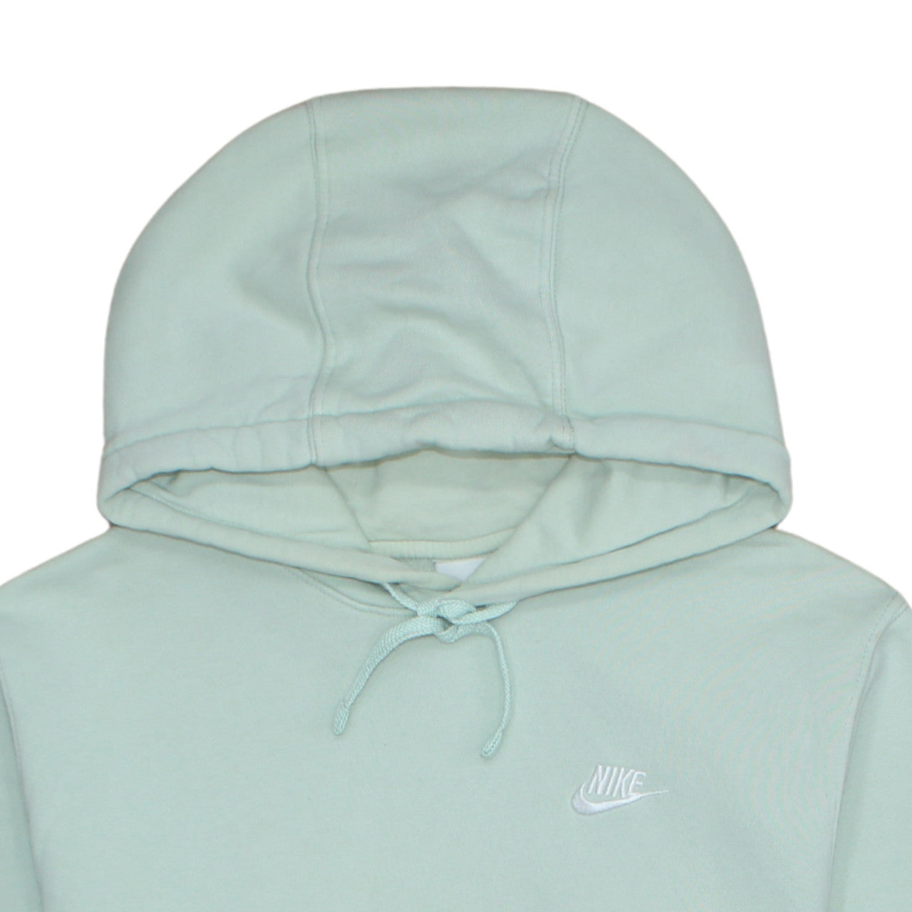 Womens UK Size S Nike Green Pullover Hoodie