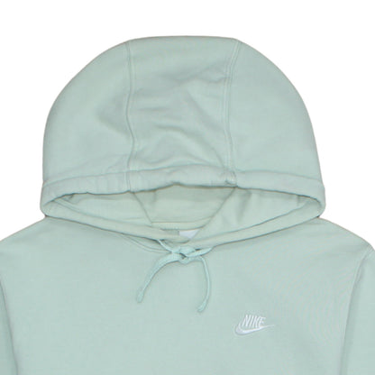 Womens UK Size S Nike Green Pullover Hoodie