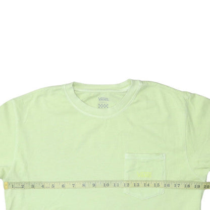 Mens UK Size S VANS Green  T-Shirt