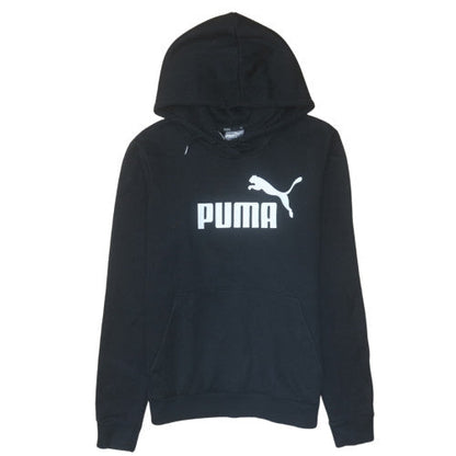 Womens UK Size 12 PUMA Black Pullover Hoodie