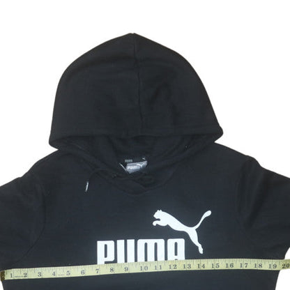 Womens UK Size 12 PUMA Black Pullover Hoodie