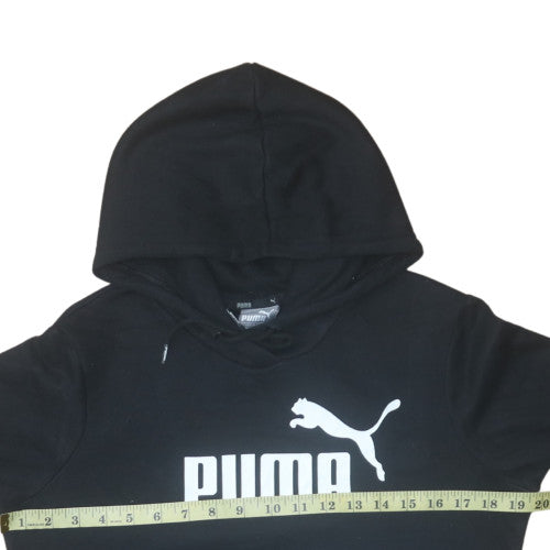 Womens UK Size 12 PUMA Black Pullover Hoodie