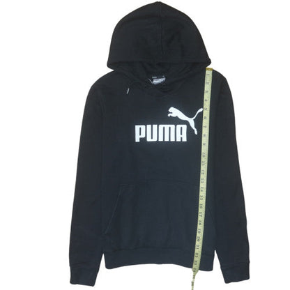 Womens UK Size 12 PUMA Black Pullover Hoodie