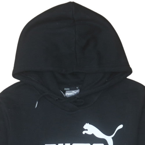 Womens UK Size 12 PUMA Black Pullover Hoodie