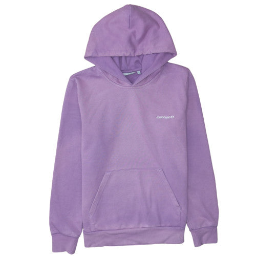 Mens UK Size S Carhartt Purple Pullover Hoodie
