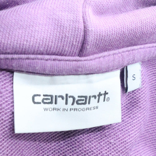 Mens UK Size S Carhartt Purple Pullover Hoodie