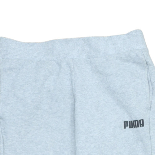 Boys UK Size 13-14 Years PUMA Regular Fit Jogger Grey Trousers