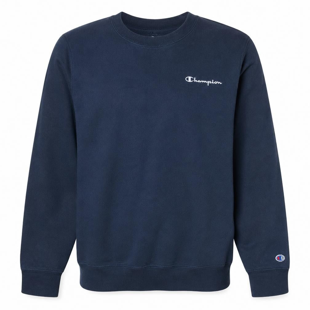 Mens UK Size L Champion Blue Pullover Sweatshirt