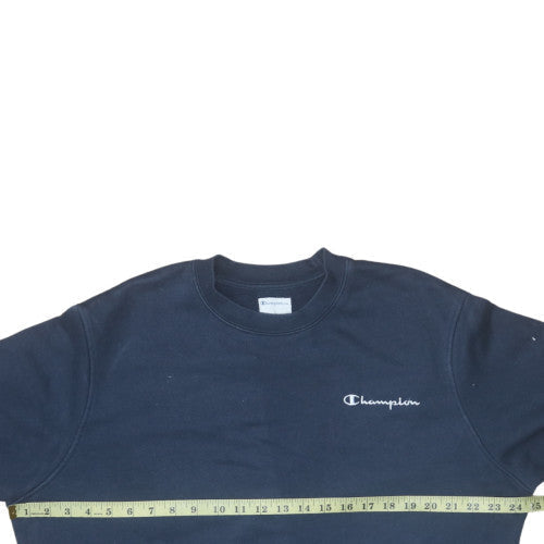 Mens UK Size L Champion Blue Pullover Sweatshirt
