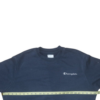 Mens UK Size L Champion Blue Pullover Sweatshirt